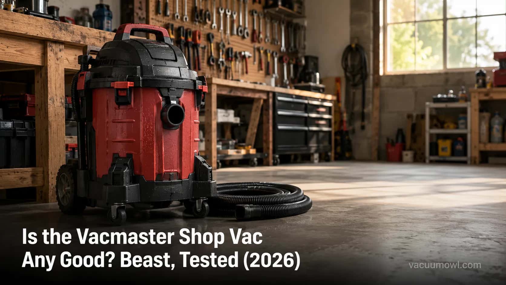 Vacmaster shop vac Beast wet/dry vacuum reviewed and tested