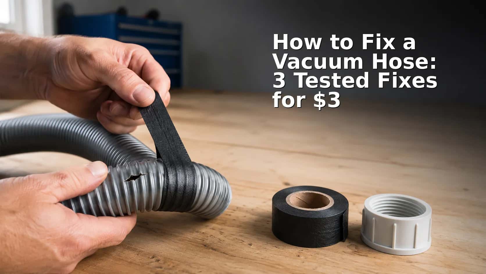 How to Fix a Vacuum Hose: 3 Tested Fixes for $3