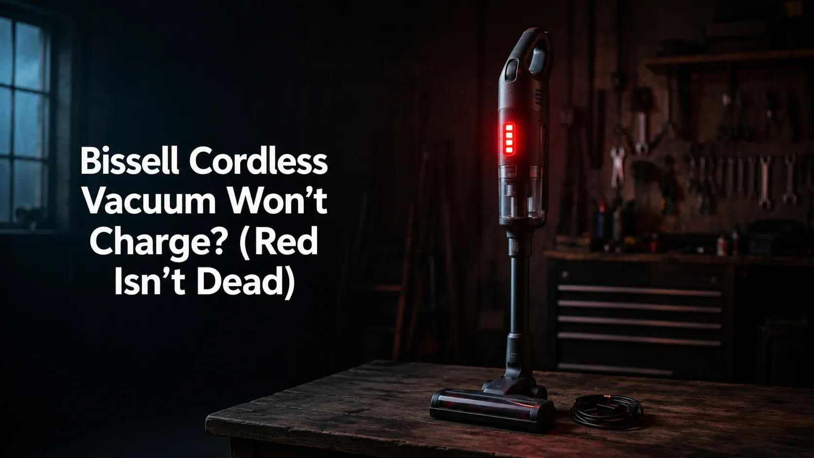 Bissell Cordless Vacuum Won’t Charge? (Red Isn’t Dead)