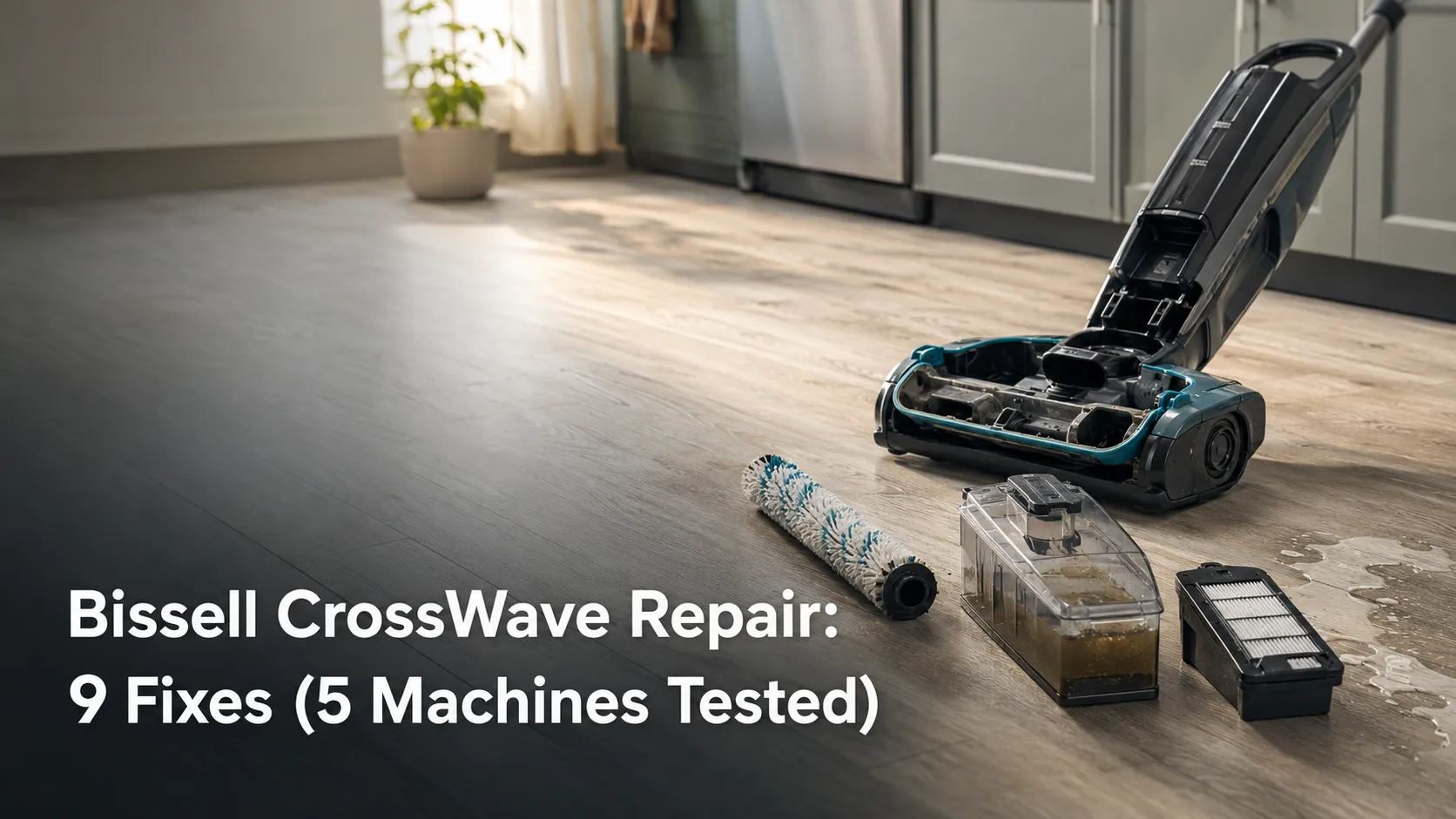 Bissell CrossWave Repair: 9 Fixes (5 Machines Tested)