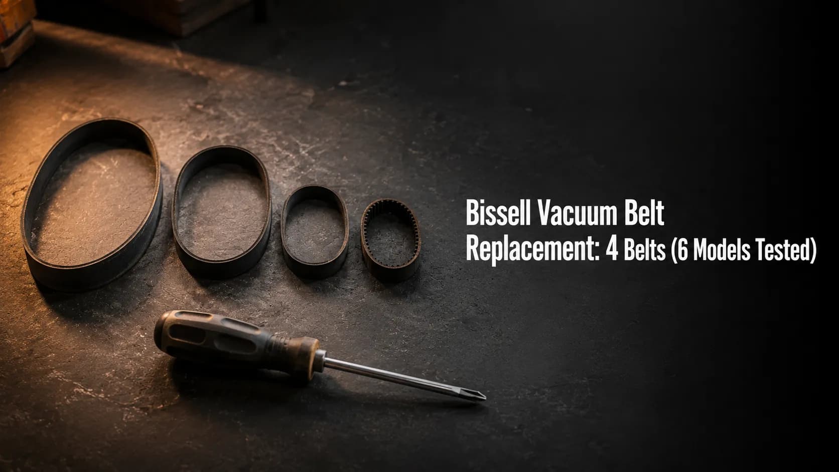 Bissell Vacuum Belt Replacement: 4 Belts (6 Models Tested)