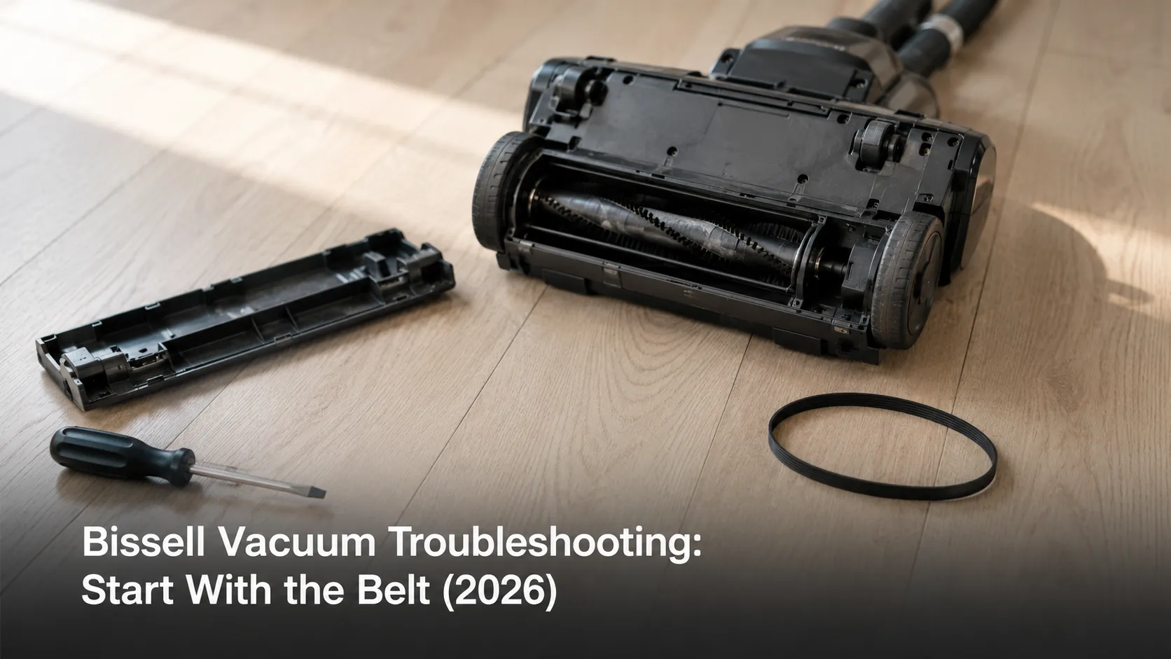 Bissell Vacuum Troubleshooting: Start With the Belt (2026)