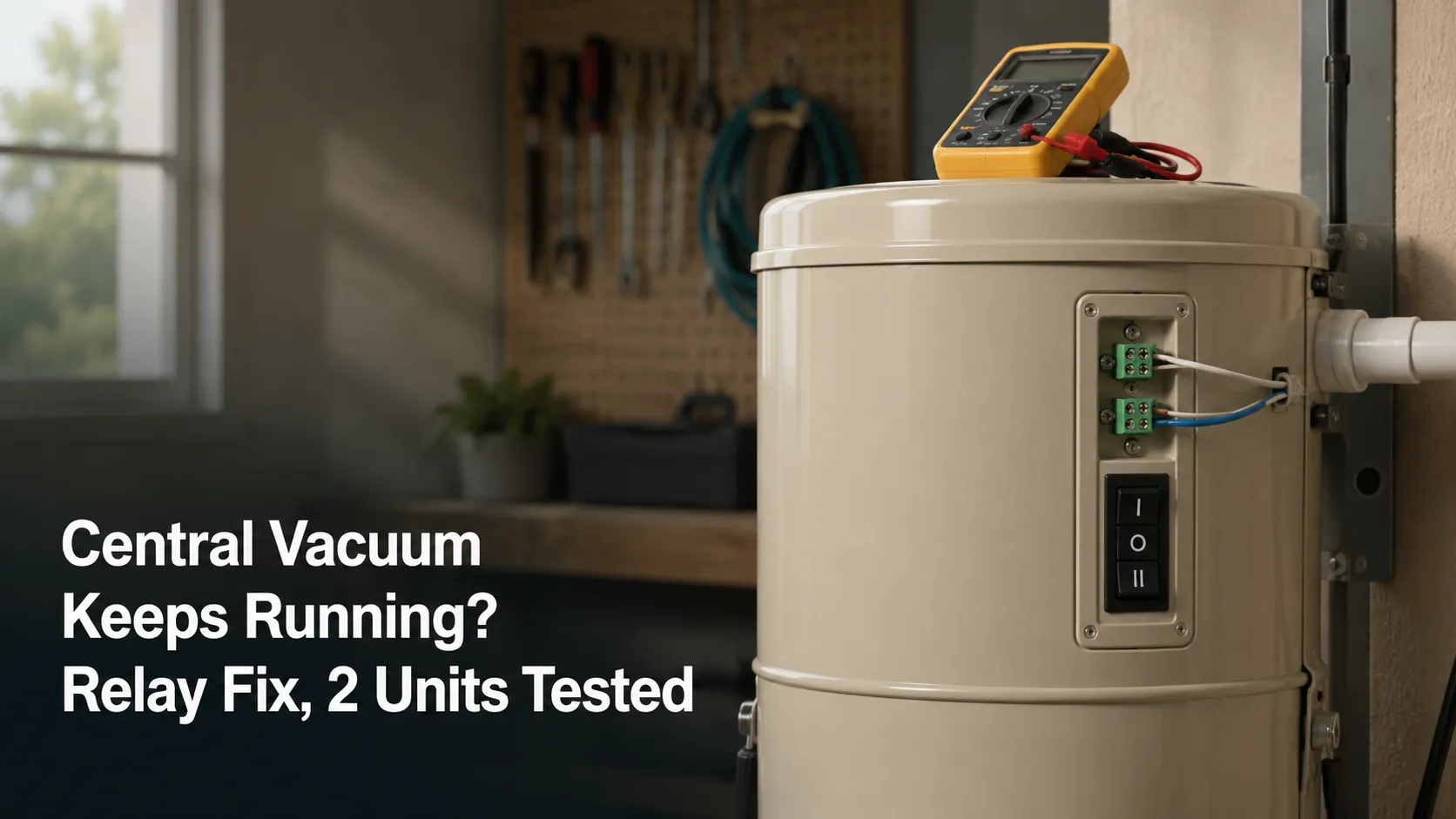 Central Vacuum Keeps Running? Relay Fix, 2 Units Tested