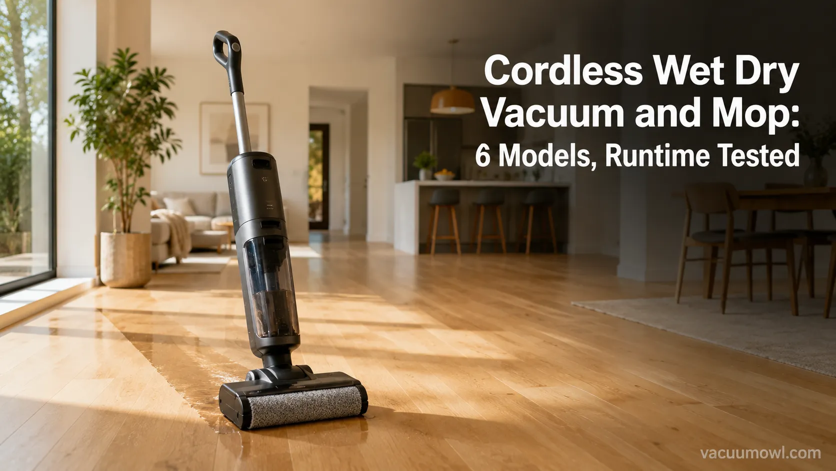 Cordless Wet Dry Vacuum and Mop: 6 Models, Runtime Tested