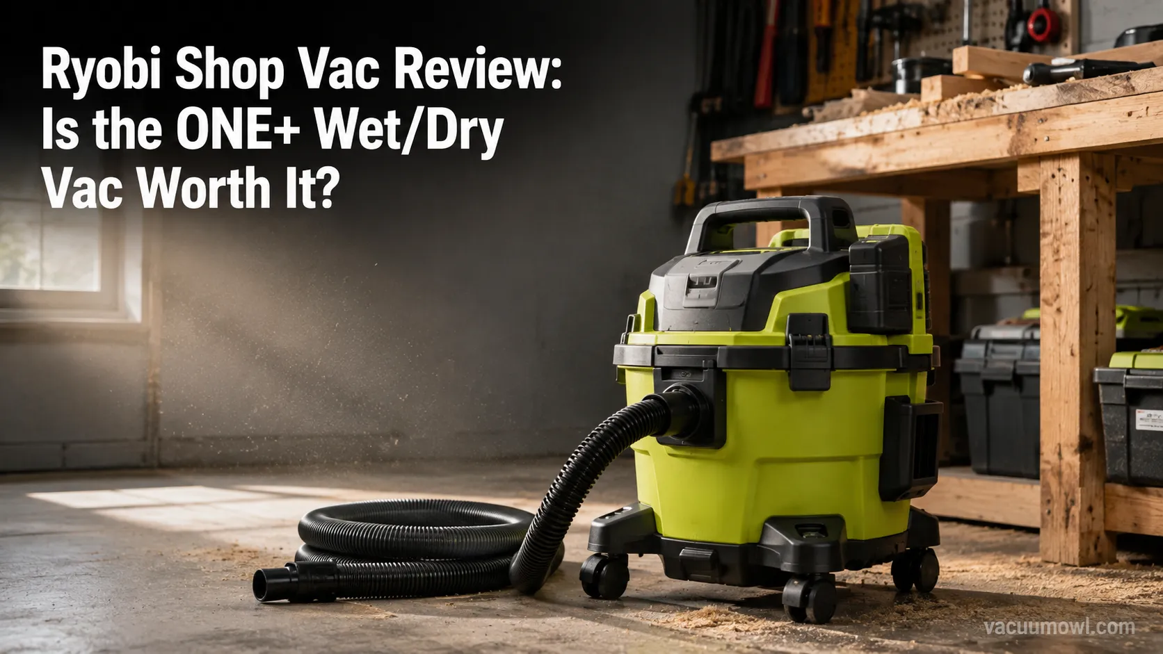 Ryobi Shop Vac Review: Is the ONE+ Wet/Dry Vac Worth It?