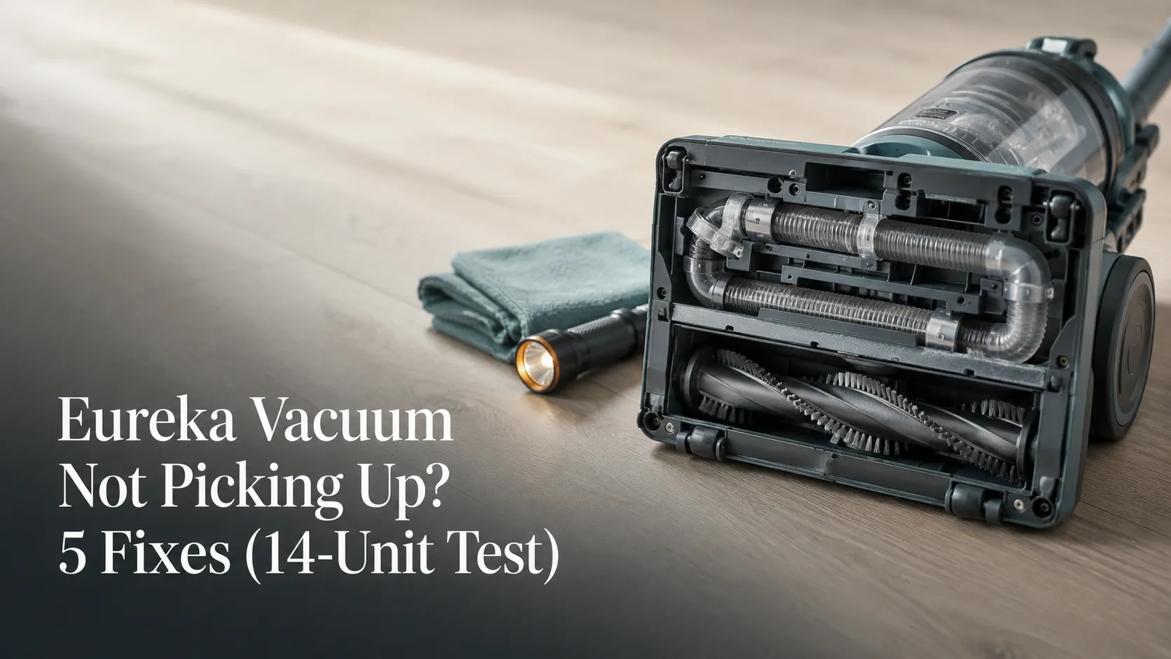 Eureka Vacuum Not Picking Up? 5 Fixes (14-Unit Test)