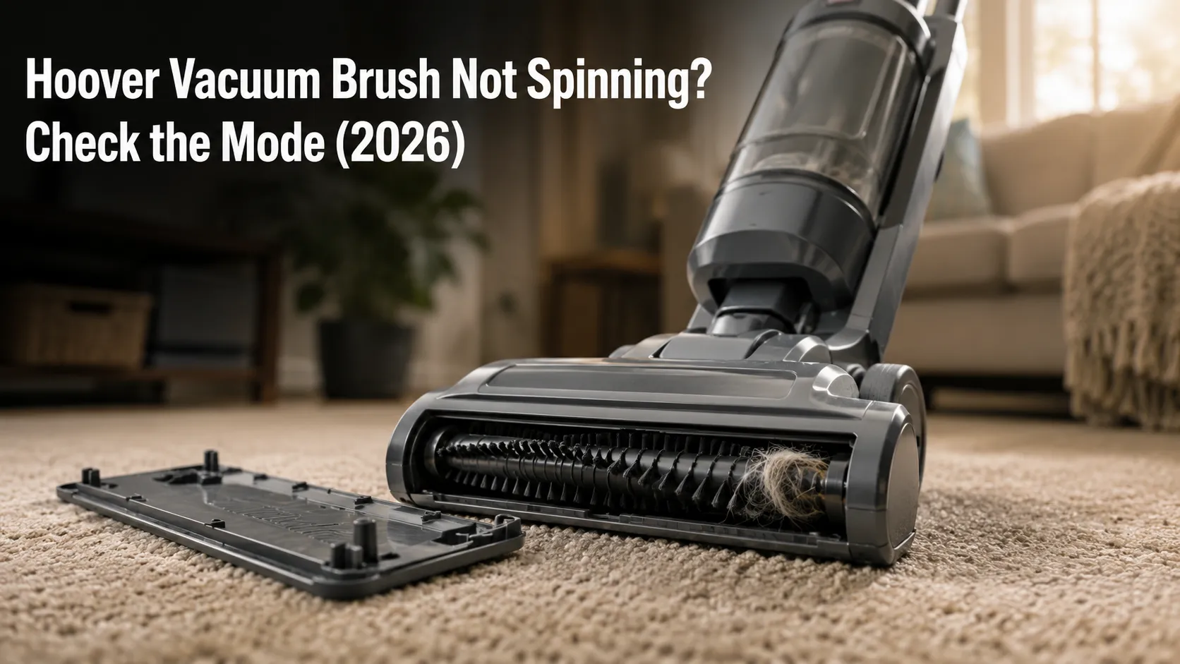 Hoover Vacuum Brush Not Spinning? Check the Mode (2026)