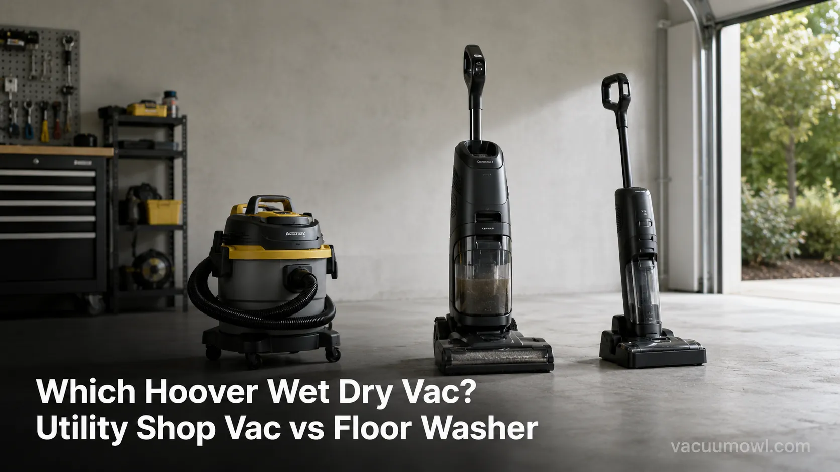 Which Hoover Wet Dry Vac? Utility Shop Vac vs Floor Washer