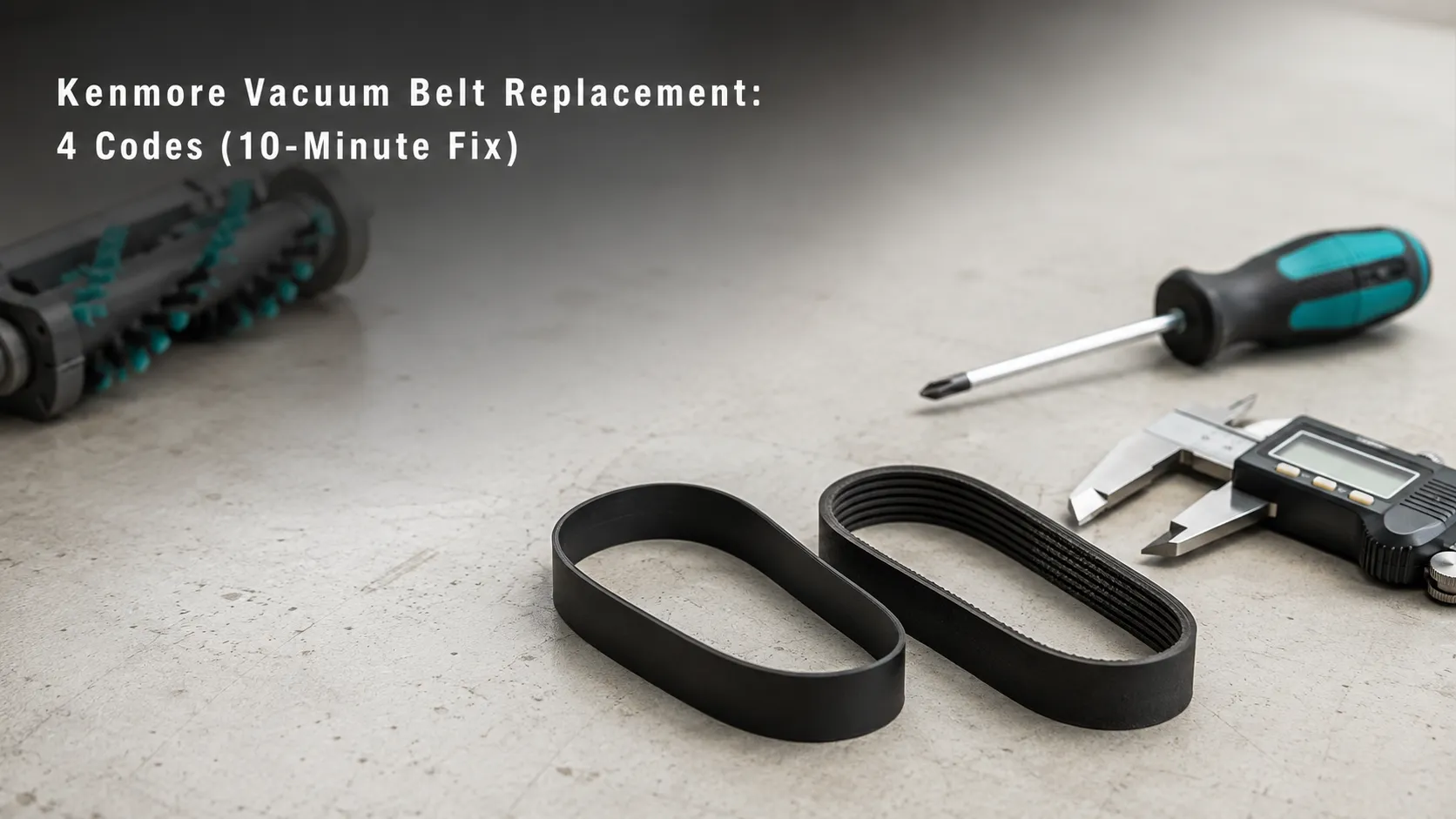 Kenmore Vacuum Belt Replacement: 4 Codes (10-Minute Fix)