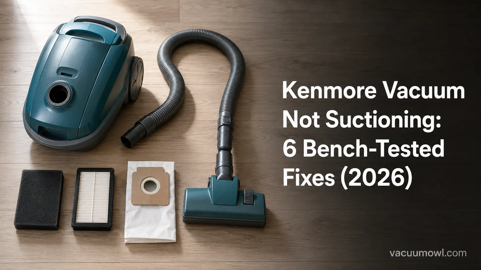 Kenmore Vacuum Not Suctioning: 6 Bench-Tested Fixes (2026)