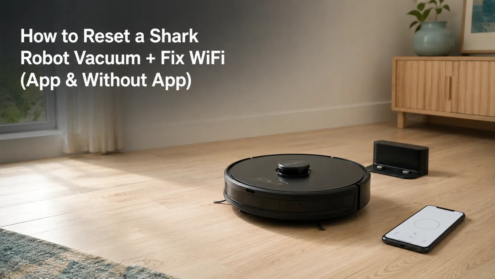 How to Reset a Shark Robot Vacuum + Fix WiFi