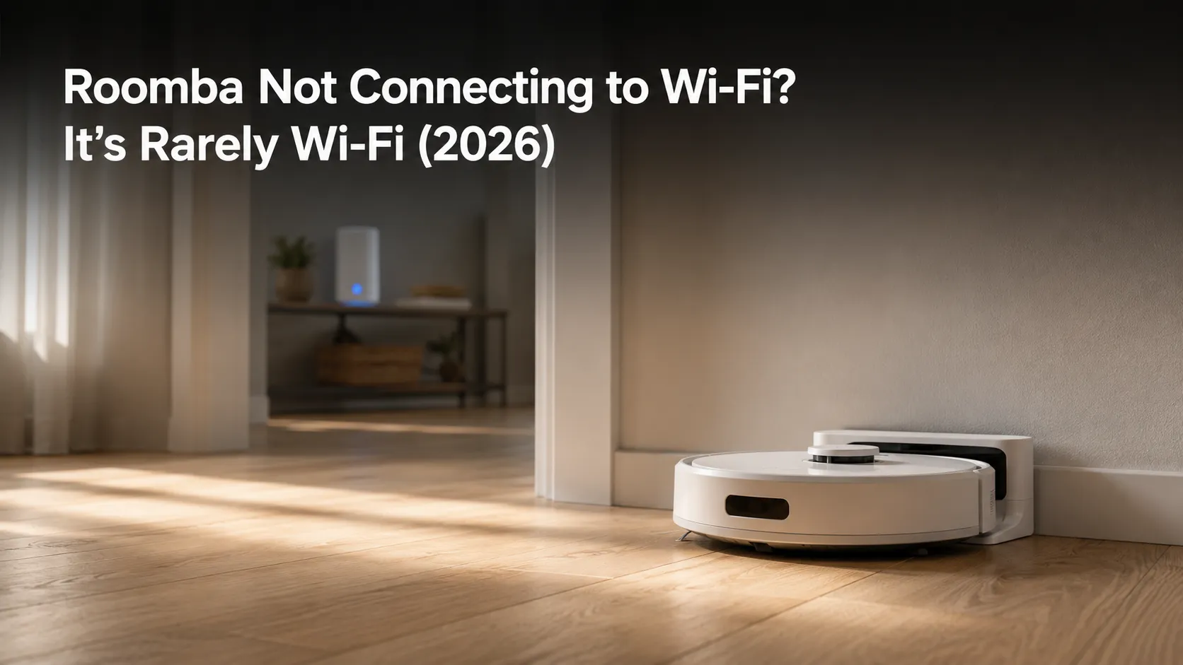 Roomba Not Connecting to Wi-Fi? It’s Rarely Wi-Fi (2026)