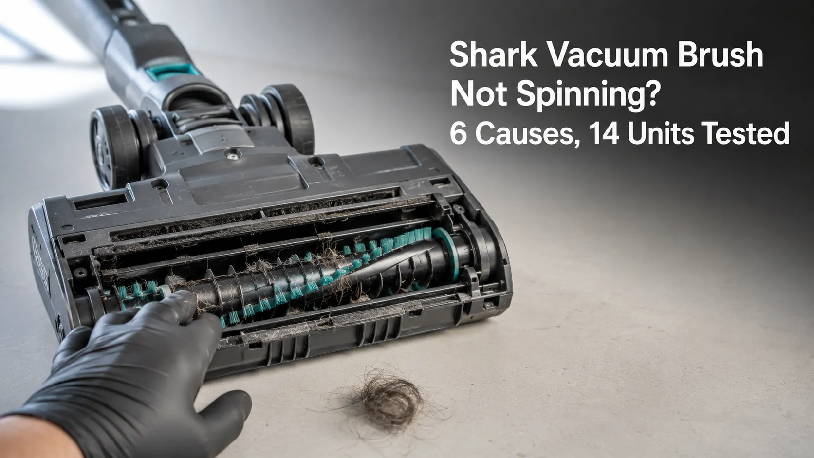 Shark Vacuum Brush Not Spinning? 6 Causes, 14 Units Tested