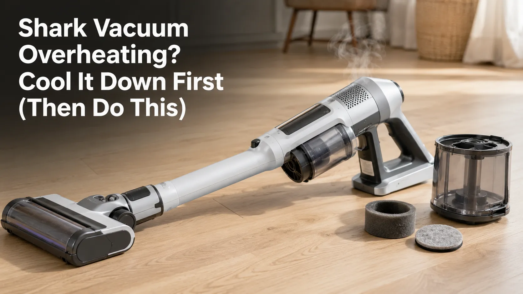 Shark Vacuum Overheating? Cool It Down First (Then Do This)