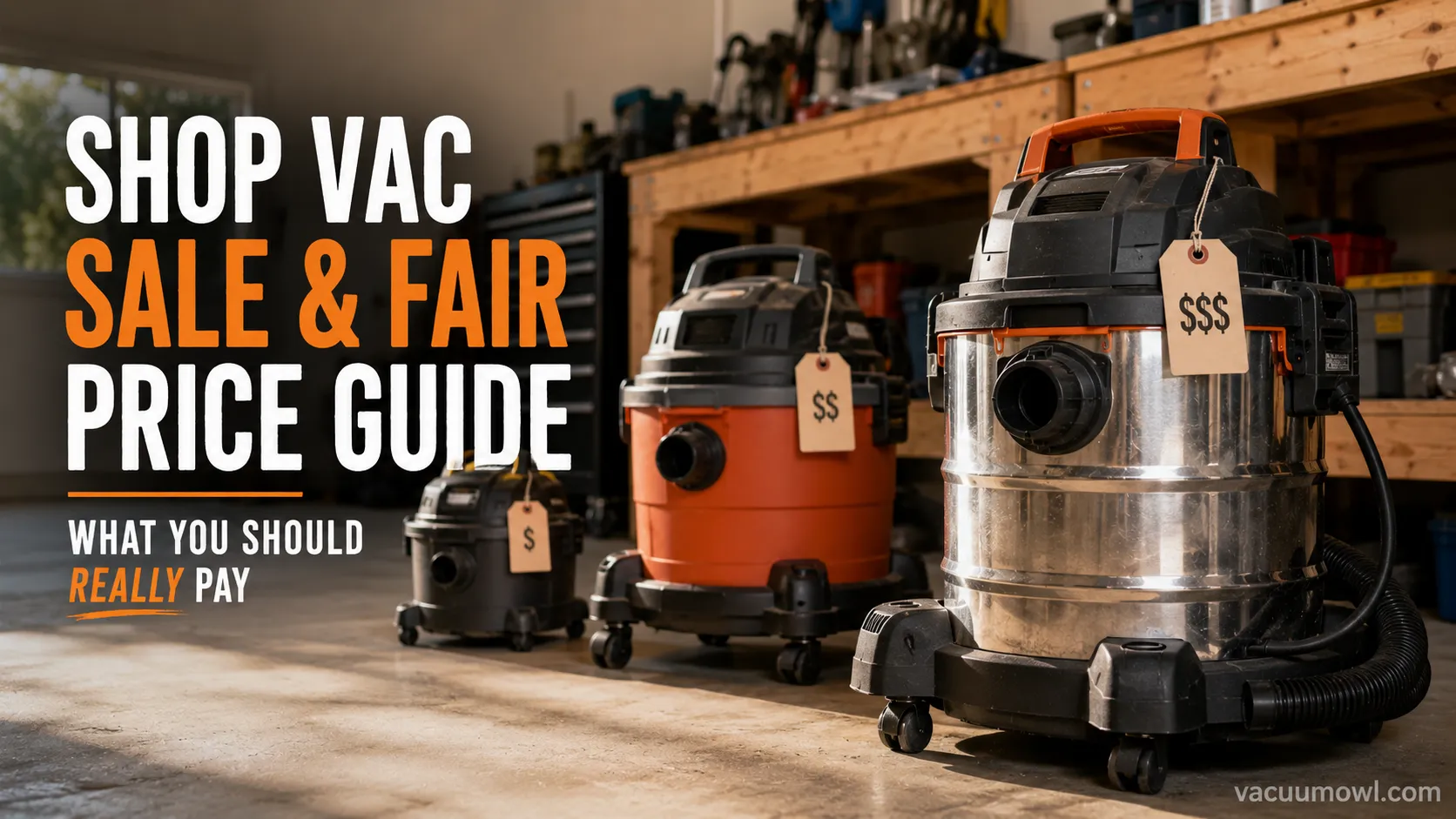 Every Shop Vac Sale Isn’t a Deal: Here’s the Fair Price