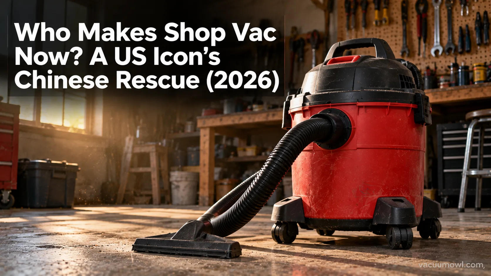 Who Makes Shop Vac Now? A US Icon’s Chinese Rescue (2026)