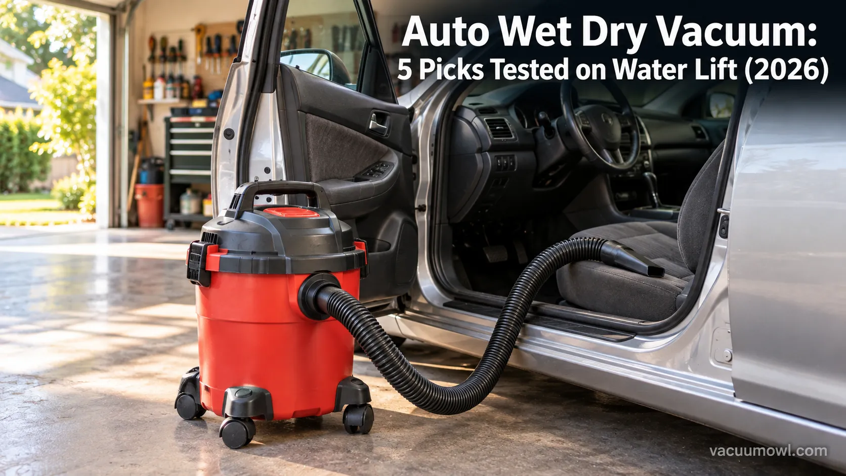 Auto Wet Dry Vacuum: 5 Picks Tested on Water Lift (2026)