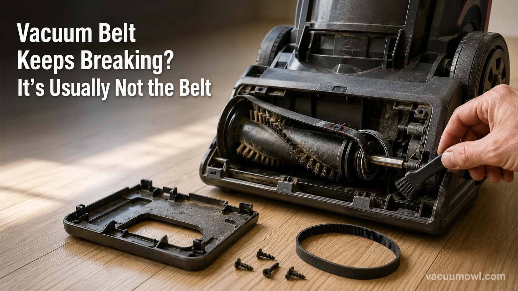 The most common causes of repeated belt failure