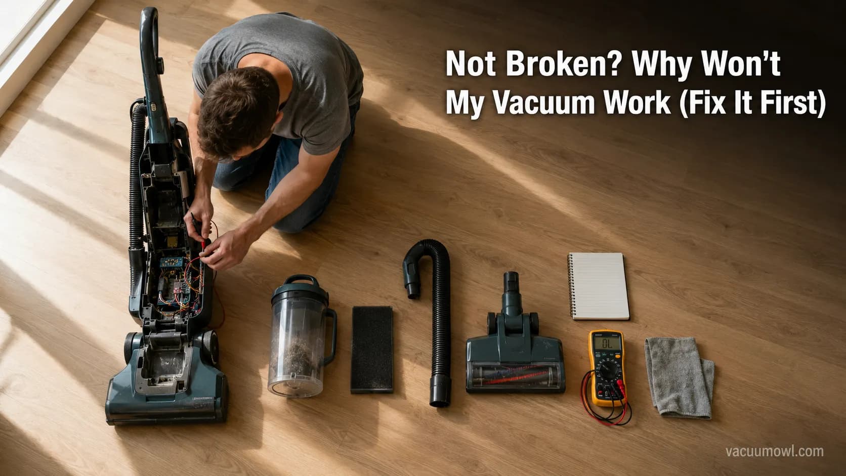 Not Broken? Why Won’t My Vacuum Work (Fix It First)
